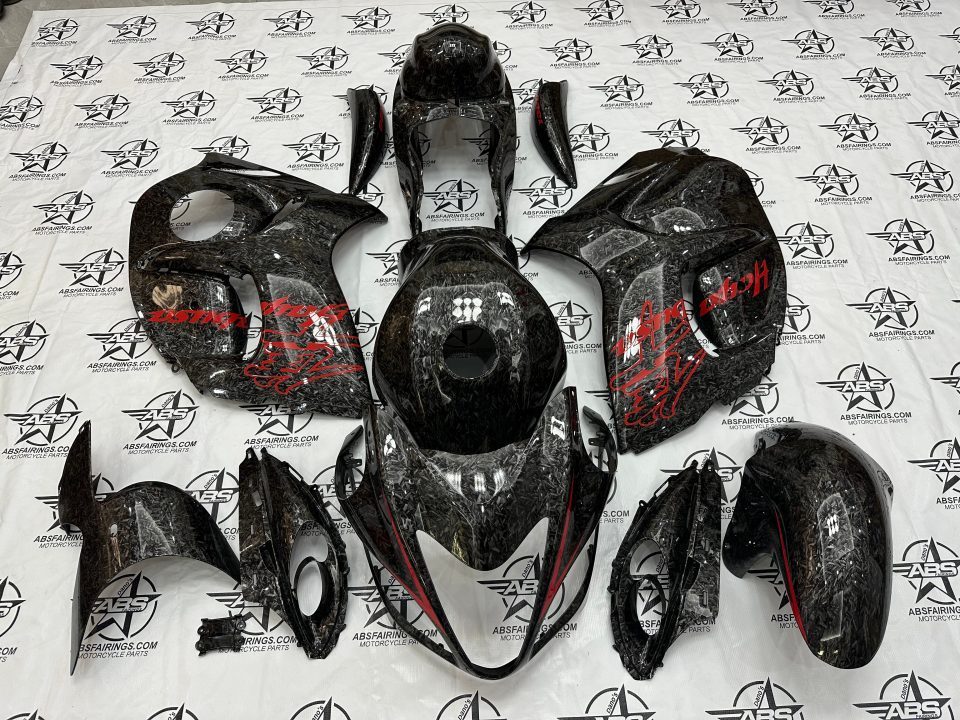 Forged Carbon Fiber with Red Accents - 2008 to 2020 Hayabusa GSXR1300 Questions & Answers