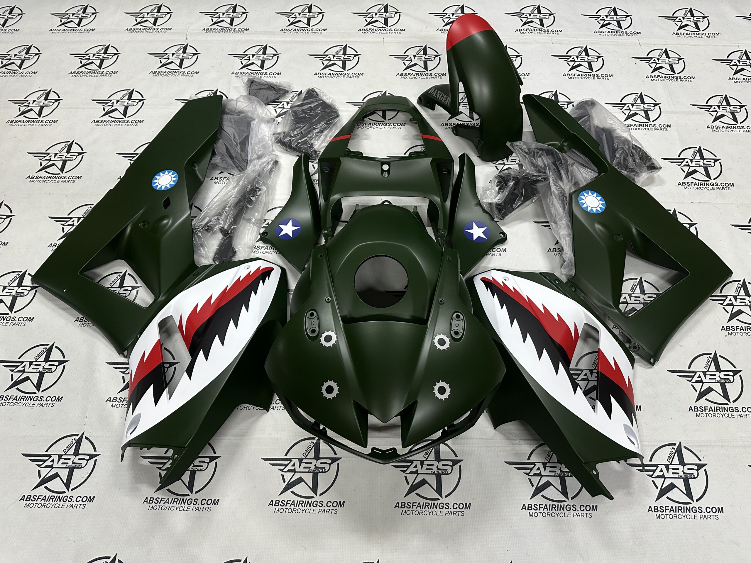 Do these Warhawk kits for the 2023 honda cbr600rr come with the upper and lower inner fairings as well?