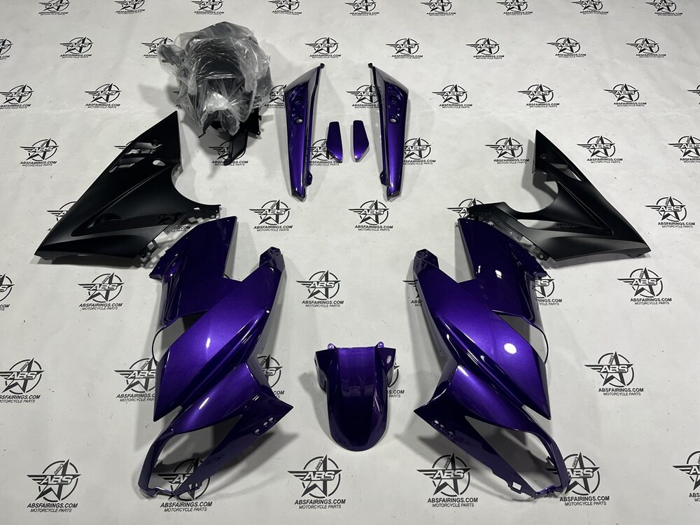 Pearl Purple and Matte Black Lowers - 2009 to 2011 Ninja 650 Questions & Answers